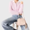 Jewelled bow cardigan Jewelled bow cardigan