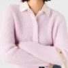 Jewelled bow cardigan Jewelled bow cardigan