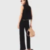 Jewelled knit trousers