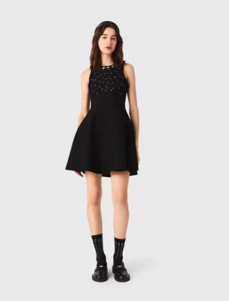 Jewelled skater dress