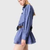 Jumpsuit with removable collar Jumpsuit with removable collar