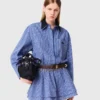 Jumpsuit with removable collar Jumpsuit with removable collar