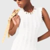 Knit dress with gold jewellery Knit dress with gold jewellery