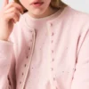 Knit embellished cardigan Knit embellished cardigan