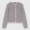 Knit embellished cardigan Knit embellished cardigan