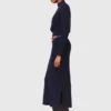 Knit maxi dress with removable sweater Knit maxi dress with removable sweater