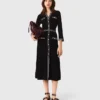 Knit midi dress