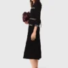 Knit midi dress