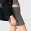 Knit shorts with rhinestones Knit shorts with rhinestones