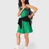 Knit skater dress