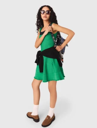 Knit skater dress