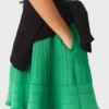 Knit skater dress