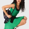 Knit skater dress