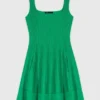 Knit skater dress