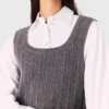 Knit top with removable shirt Knit top with removable shirt