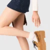 Lace frill socks