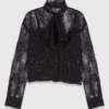 Lace pussy bow shirt Lace pussy bow shirt