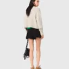 Layered-effect suit shorts Layered-effect suit shorts