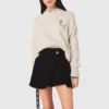 Layered-effect suit shorts Layered-effect suit shorts