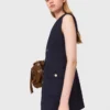 Layered-effect wool-blend jumpsuit Layered-effect wool-blend jumpsuit