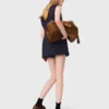Layered-effect wool-blend jumpsuit Layered-effect wool-blend jumpsuit
