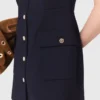Layered-effect wool-blend jumpsuit Layered-effect wool-blend jumpsuit