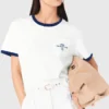 Layered-look T-shirt
