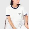 Layered-look T-shirt