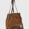 Leather and suede Milpli tote bag Leather and suede Milpli tote bag