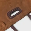 Leather and suede Milpli tote bag Leather and suede Milpli tote bag