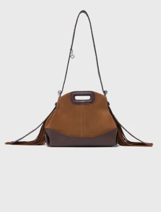 Leather and suede Miss M Mini bag