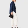 Leather bag with chain strap Leather bag with chain strap