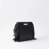 Leather bag with chain strap Leather bag with chain strap