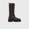 Leather biker boots Leather biker boots