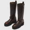 Leather biker boots Leather biker boots