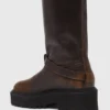 Leather biker boots Leather biker boots