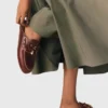 Leather boat mules Leather boat mules