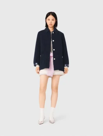 leather faux shearling jacket 1 330x434 - Leather & faux shearling jacket