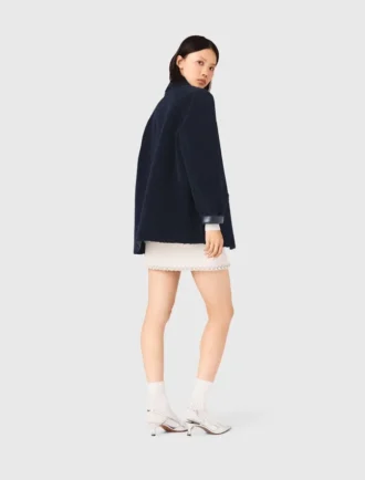 leather faux shearling jacket 2 330x434 - Leather & faux shearling jacket