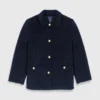 Leather & faux shearling jacket Leather & faux shearling jacket