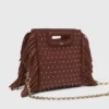 Leather M mini bag with studs Leather M mini bag with studs