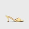 Leather mules Leather mules
