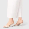 Leather mules Leather mules