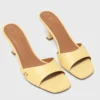 Leather mules Leather mules