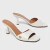 Leather mules Leather mules