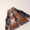 Leather platform sandals Leather platform sandals