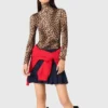 Leopard print T-shirt