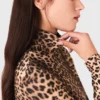 Leopard print T-shirt
