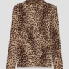 Leopard print T-shirt