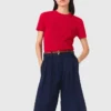 Linen-blend Bermuda shorts Linen-blend Bermuda shorts